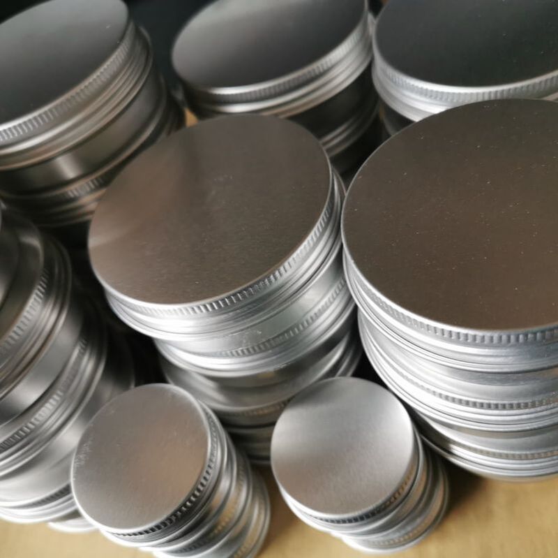 Refillable Natural Deodorant Tins Stacked